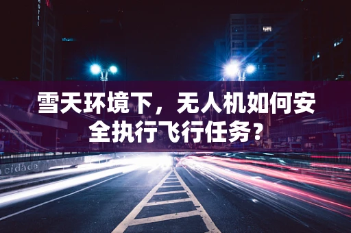雪天环境下，无人机如何安全执行飞行任务？
