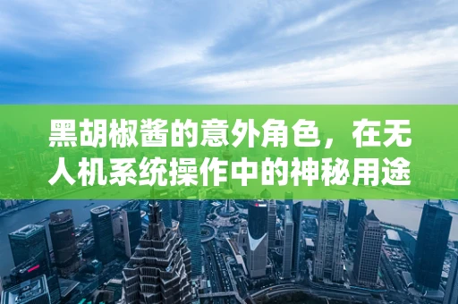 黑胡椒酱的意外角色，在无人机系统操作中的神秘用途？