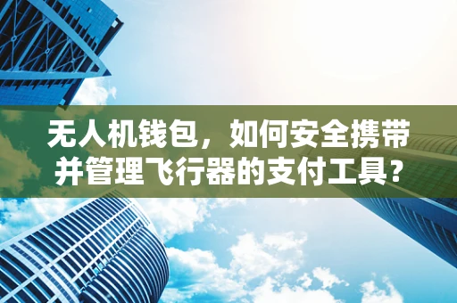 无人机钱包，如何安全携带并管理飞行器的支付工具？