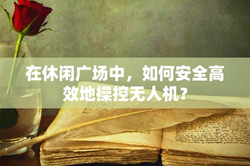 在休闲广场中，如何安全高效地操控无人机？