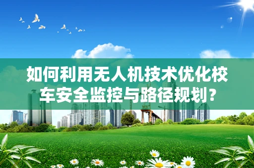 如何利用无人机技术优化校车安全监控与路径规划？