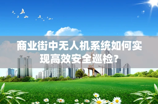 商业街中无人机系统如何实现高效安全巡检？