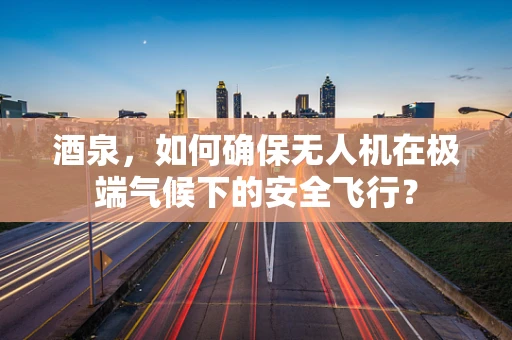 酒泉，如何确保无人机在极端气候下的安全飞行？