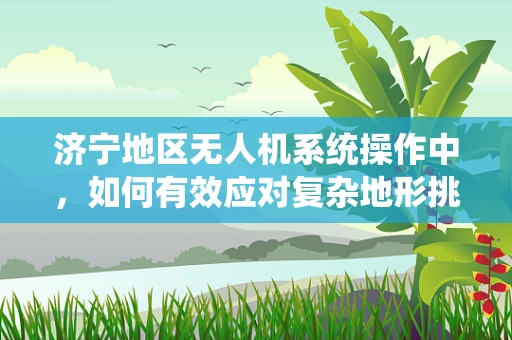 济宁地区无人机系统操作中，如何有效应对复杂地形挑战？