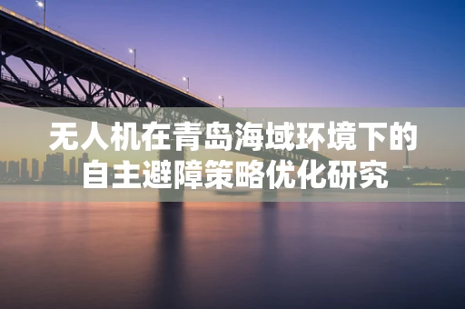 无人机在青岛海域环境下的自主避障策略优化研究