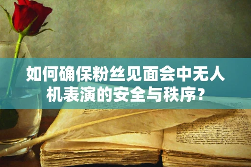 如何确保粉丝见面会中无人机表演的安全与秩序？