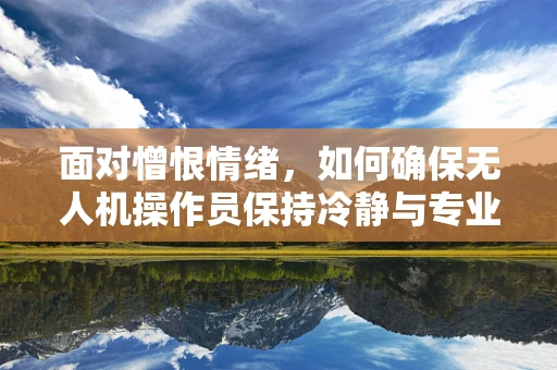 面对憎恨情绪，如何确保无人机操作员保持冷静与专业？