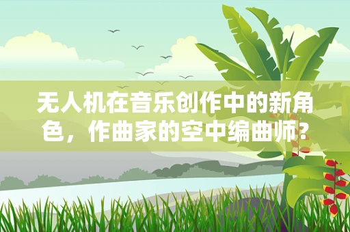 无人机在音乐创作中的新角色，作曲家的空中编曲师？
