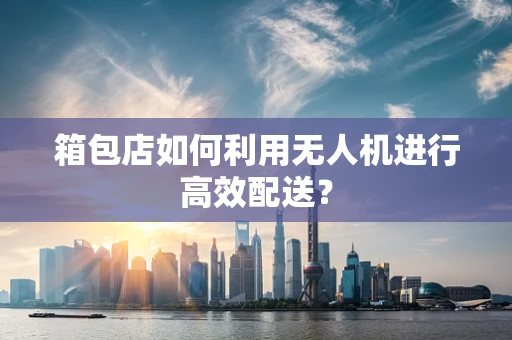 箱包店如何利用无人机进行高效配送？