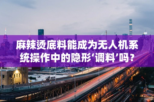 麻辣烫底料能成为无人机系统操作中的隐形‘调料’吗？