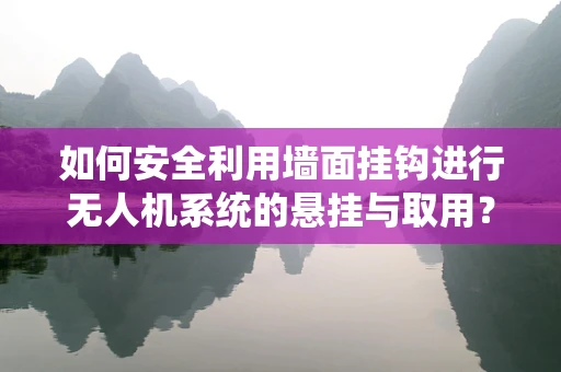 如何安全利用墙面挂钩进行无人机系统的悬挂与取用？