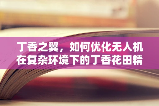 丁香之翼，如何优化无人机在复杂环境下的丁香花田精准拍摄？