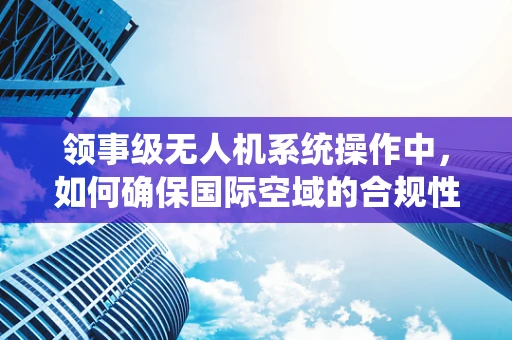 领事级无人机系统操作中，如何确保国际空域的合规性？