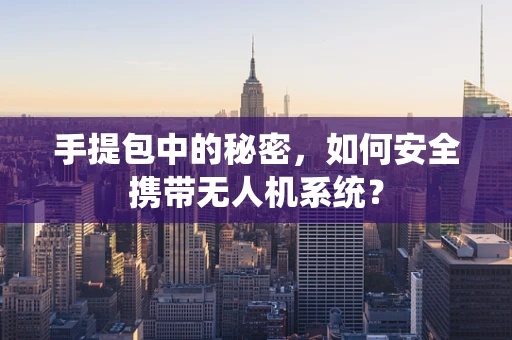 手提包中的秘密，如何安全携带无人机系统？