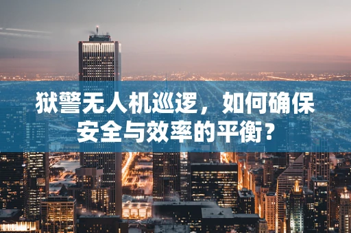 狱警无人机巡逻，如何确保安全与效率的平衡？