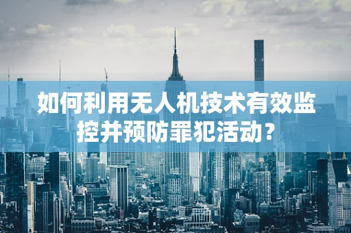 如何利用无人机技术有效监控并预防罪犯活动？