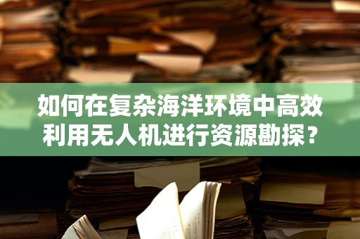 如何在复杂海洋环境中高效利用无人机进行资源勘探？