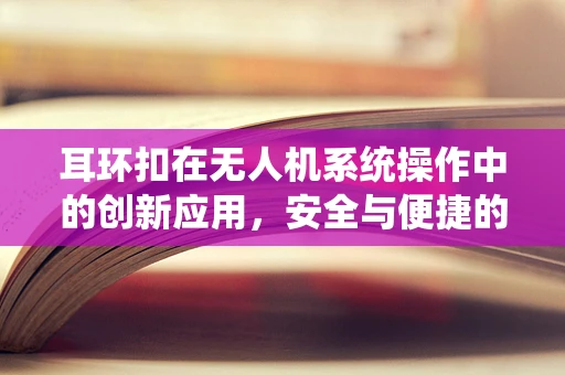 耳环扣在无人机系统操作中的创新应用，安全与便捷的双重提升