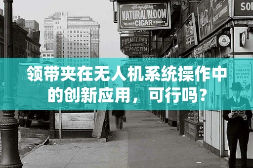 领带夹在无人机系统操作中的创新应用，可行吗？