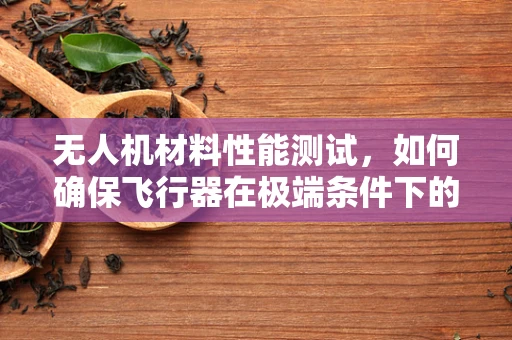无人机材料性能测试，如何确保飞行器在极端条件下的安全与效率？