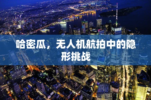 哈密瓜，无人机航拍中的隐形挑战