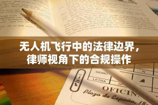 无人机飞行中的法律边界，律师视角下的合规操作