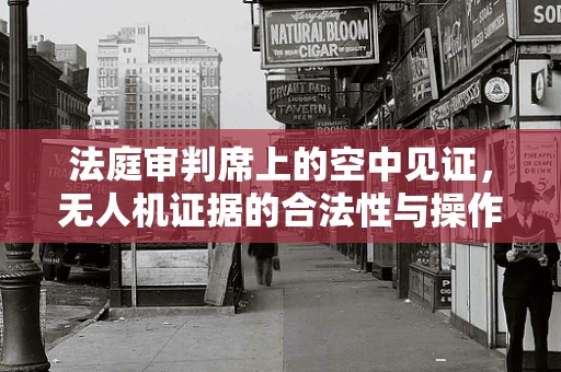 法庭审判席上的空中见证，无人机证据的合法性与操作规范