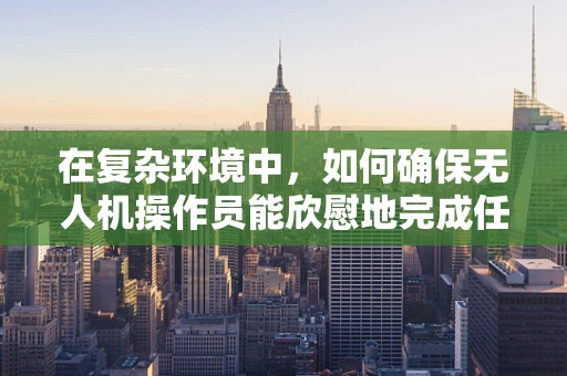 在复杂环境中，如何确保无人机操作员能欣慰地完成任务？