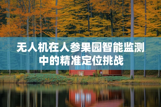 无人机在人参果园智能监测中的精准定位挑战