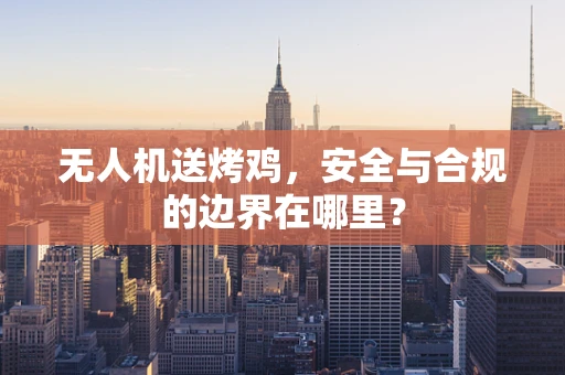 无人机送烤鸡，安全与合规的边界在哪里？