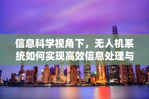 信息科学视角下，无人机系统如何实现高效信息处理与传输？