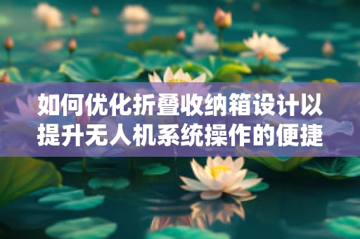 如何优化折叠收纳箱设计以提升无人机系统操作的便捷性？