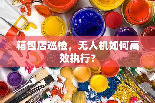 箱包店巡检，无人机如何高效执行？