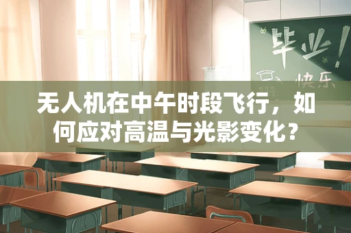 无人机在中午时段飞行，如何应对高温与光影变化？