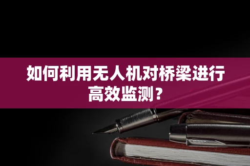 如何利用无人机对桥梁进行高效监测？