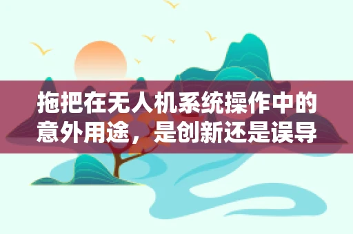 拖把在无人机系统操作中的意外用途，是创新还是误导？