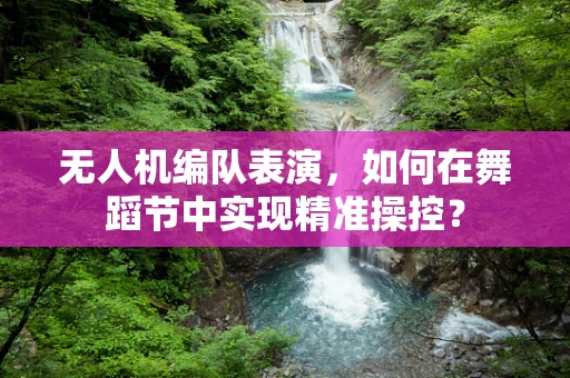 无人机编队表演，如何在舞蹈节中实现精准操控？