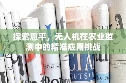 探索恩平，无人机在农业监测中的精准应用挑战