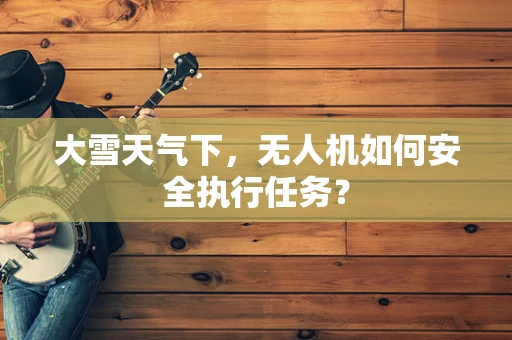 大雪天气下，无人机如何安全执行任务？