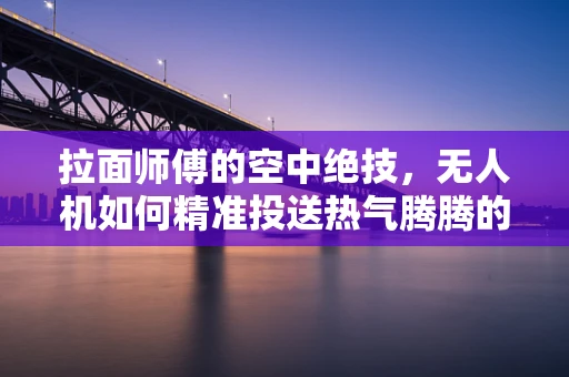 拉面师傅的空中绝技，无人机如何精准投送热气腾腾的拉面？
