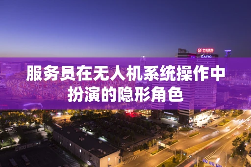 服务员在无人机系统操作中扮演的隐形角色