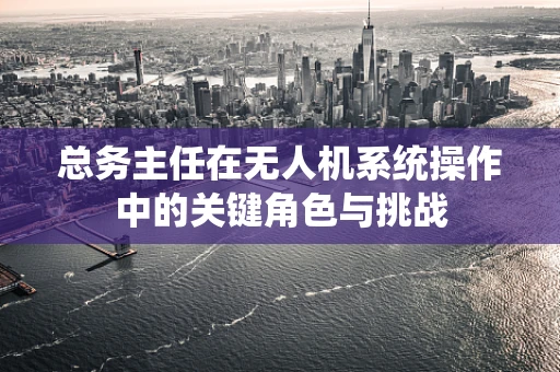总务主任在无人机系统操作中的关键角色与挑战