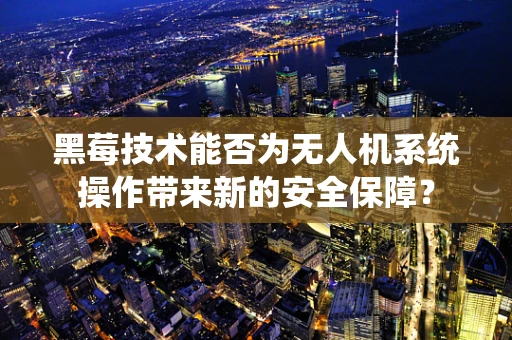 黑莓技术能否为无人机系统操作带来新的安全保障？