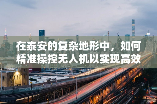 在泰安的复杂地形中，如何精准操控无人机以实现高效作业？