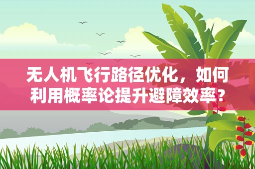 无人机飞行路径优化，如何利用概率论提升避障效率？