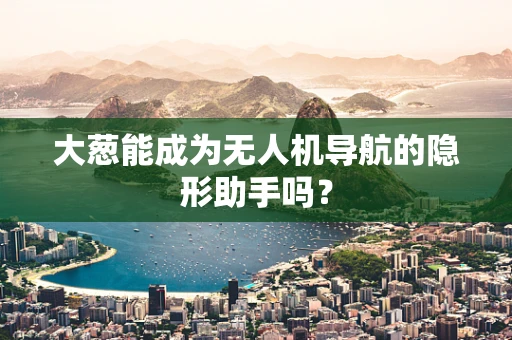 大葱能成为无人机导航的隐形助手吗？