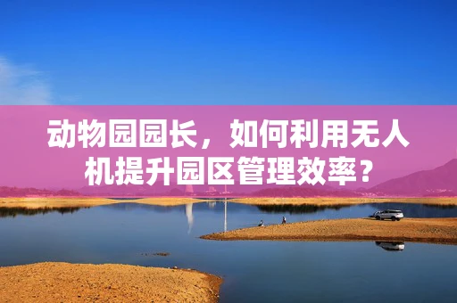 动物园园长，如何利用无人机提升园区管理效率？