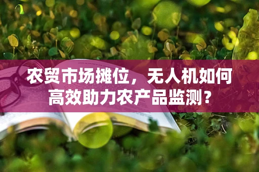 农贸市场摊位，无人机如何高效助力农产品监测？