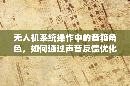无人机系统操作中的音箱角色，如何通过声音反馈优化飞行体验？