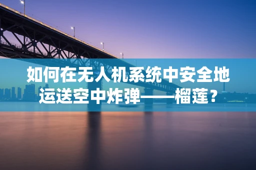 如何在无人机系统中安全地运送空中炸弹——榴莲？